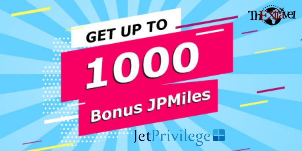 JetPrivilege Bonus Offer